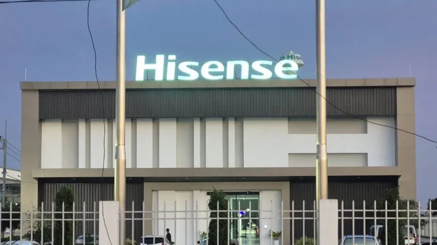 ป้ายไฟ LED บริษัท Hisense (กลางคืน)