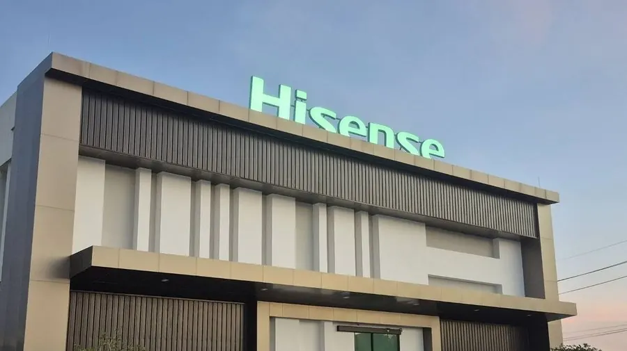 ป้ายไฟ LED บริษัท Hisense (เย็น)