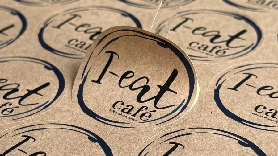 สติ๊กเกอร์ I-eat Café