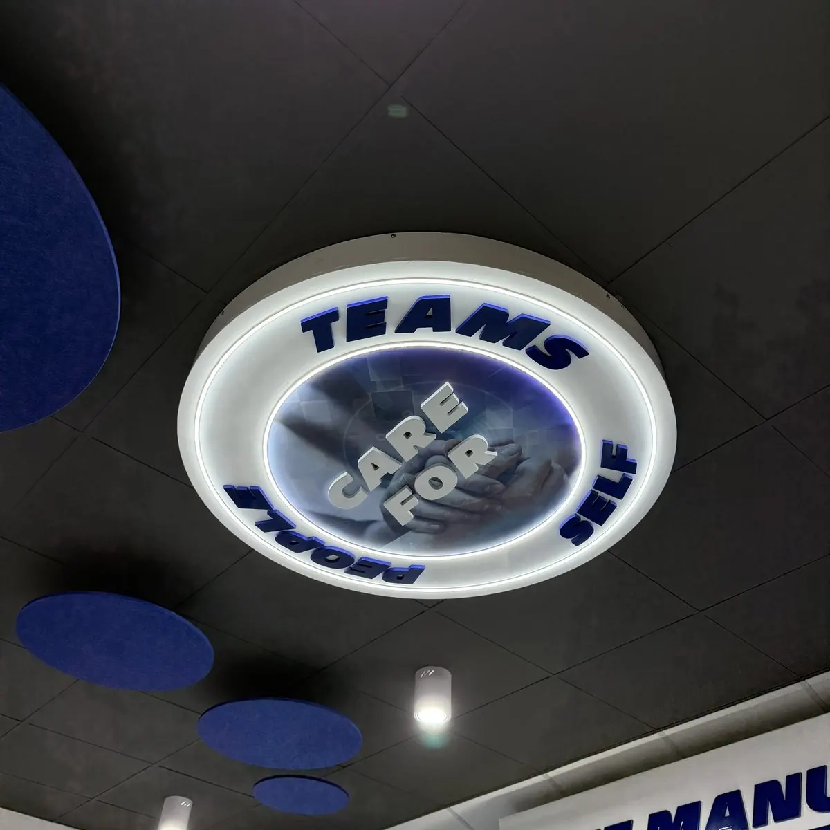 Michelin Ceiling Signage